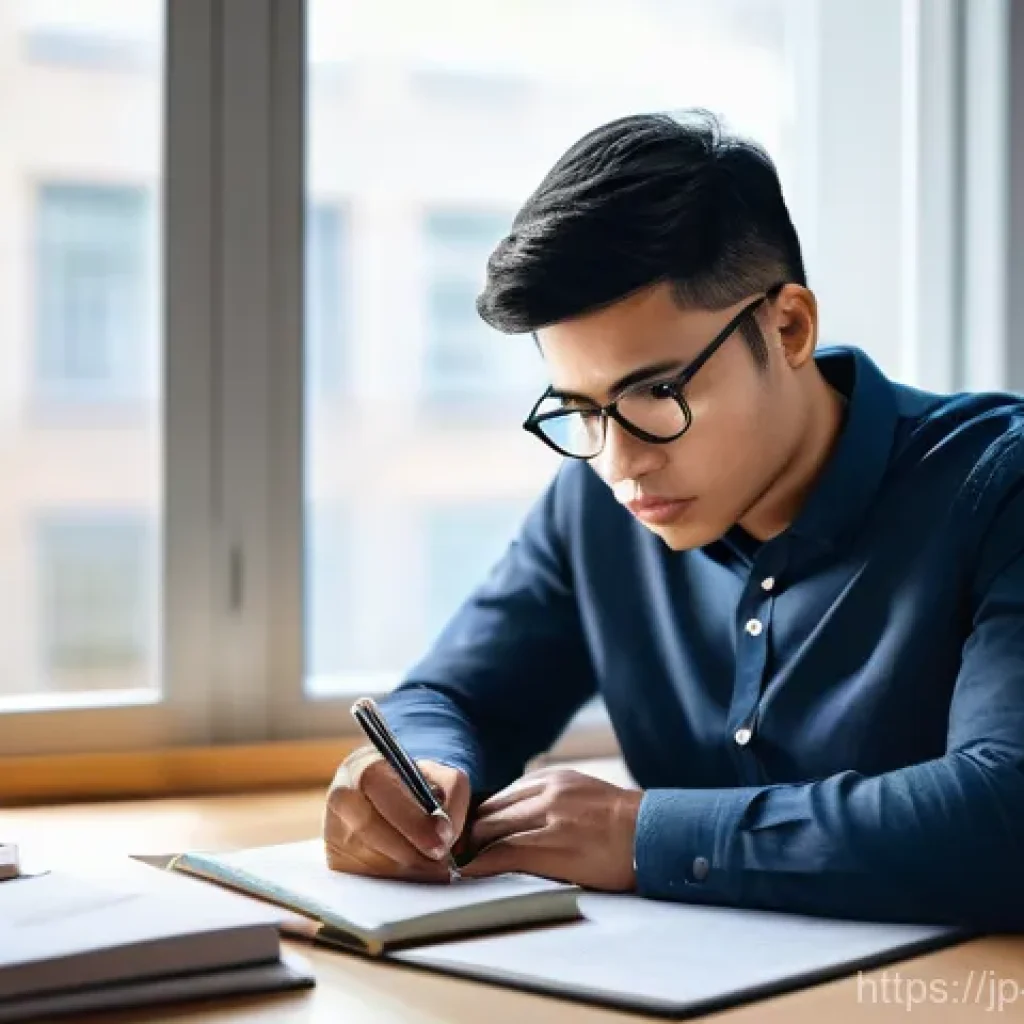 건설안전기사 실기에서 평가 기준 이해하기 - **Prompt:** A focused and determined professional individual, gender-neutral, wearing smart casual a...